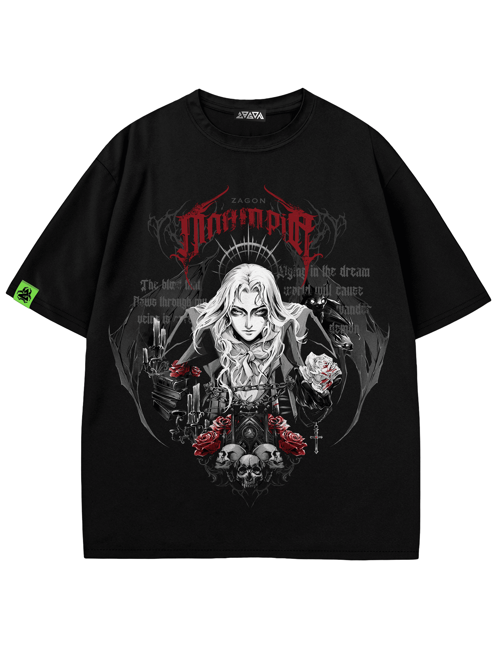 Футболка Алукард из серии игр "Castlevania"