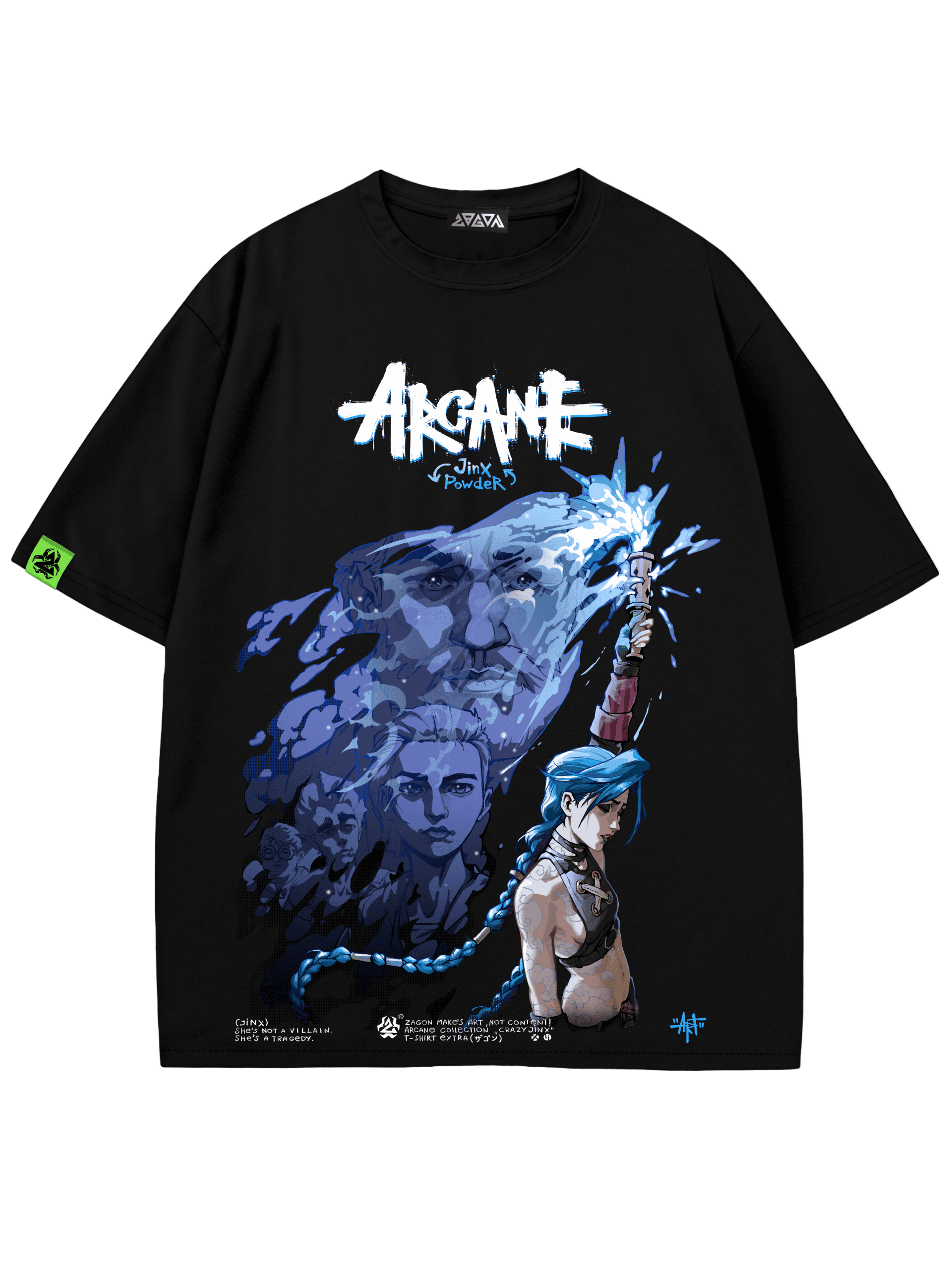 Футболка Ashen Heart из вселенной Arcane (League of Legends)